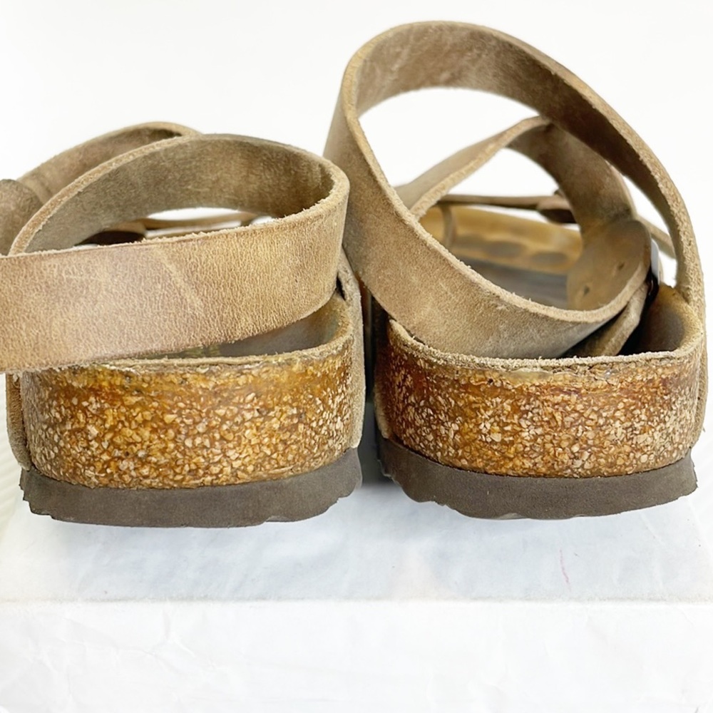 Birkenstock Yara Ankle Strap Leather Sandal (37/6.5) - Picture 9 of 13
